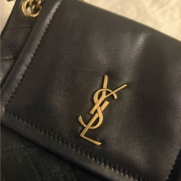Yves Saint Laurent YSL Mini Nolita Lambskin Purse - Picture 3 of 6